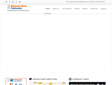 Tablet Screenshot of bhawanisteel.net