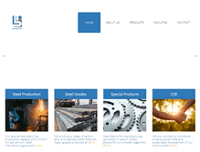 Tablet Screenshot of bhawanisteel.com